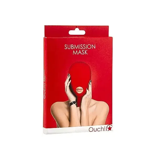 Anal SHOTS AMERICA Shots Ouch Submission Mask Black Anal SHOTS AMERICA Shots Ouch Submission Mask Black