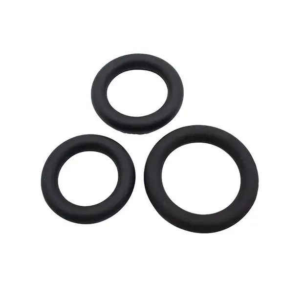 Anal Thank Me Now INC Gender Fluid Clenchers Tension Ring Set Black Anal Thank Me Now INC Gender Fluid Clenchers Tension Ring Set Black