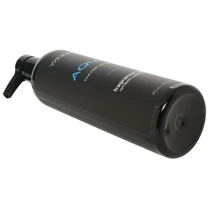 Aqua Fragrance Free Water Based Lube 16oz473ml Wicked Sensual Care Vibrators
