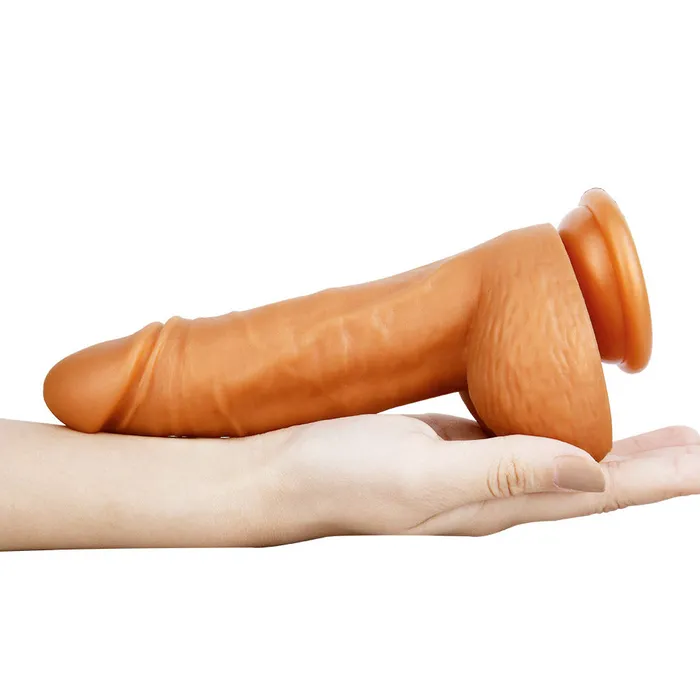 B64 Realistic Dual Density Liquid Silicone Suction Cup Dildo with Balls 79 Inch Modi Female Sex Toys