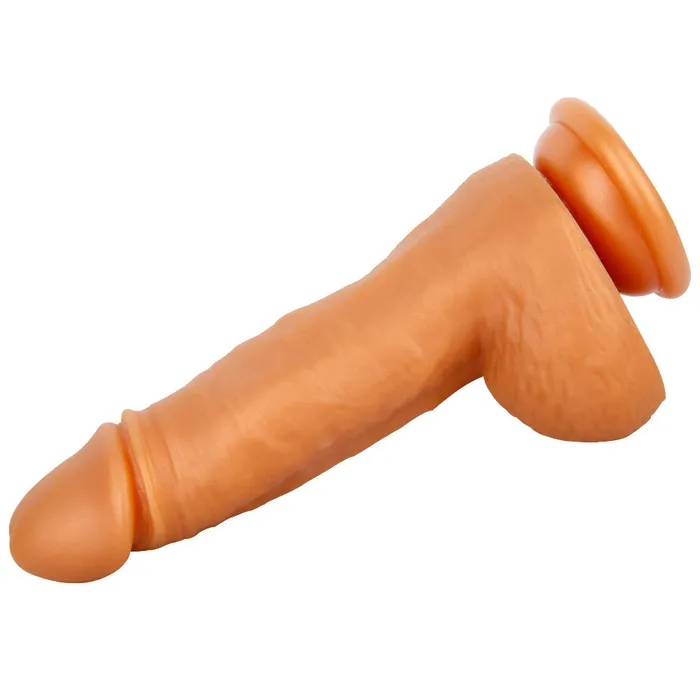 B64 Realistic Dual Density Liquid Silicone Suction Cup Dildo with Balls 79 Inch Modi Female Sex Toys