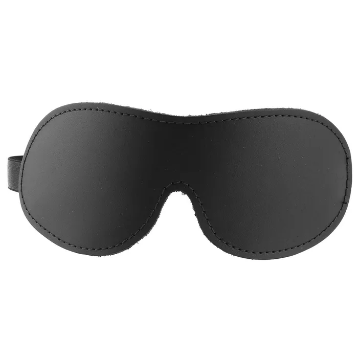Blackline Leather Contour Blindfold with Faux Fur Lining Spartacus Male Sex Toys Blackline Leather Contour Blindfold with Faux Fur Lining Spartacus Male Sex Toys