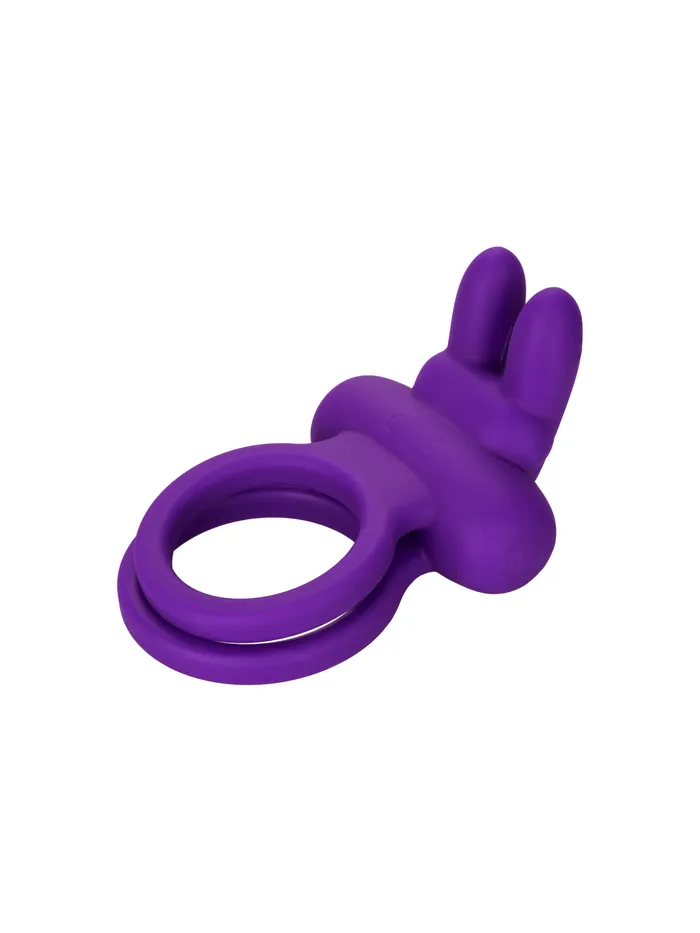 CalExotics Female Sex Toys Dual Rockin Rabbit Vibrating Ring