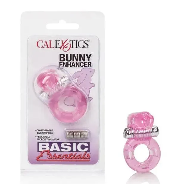 CalExotics Vibrators Basic Essentials Bunny Enhancer Pink