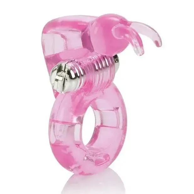 CalExotics Vibrators Basic Essentials Bunny Enhancer Pink