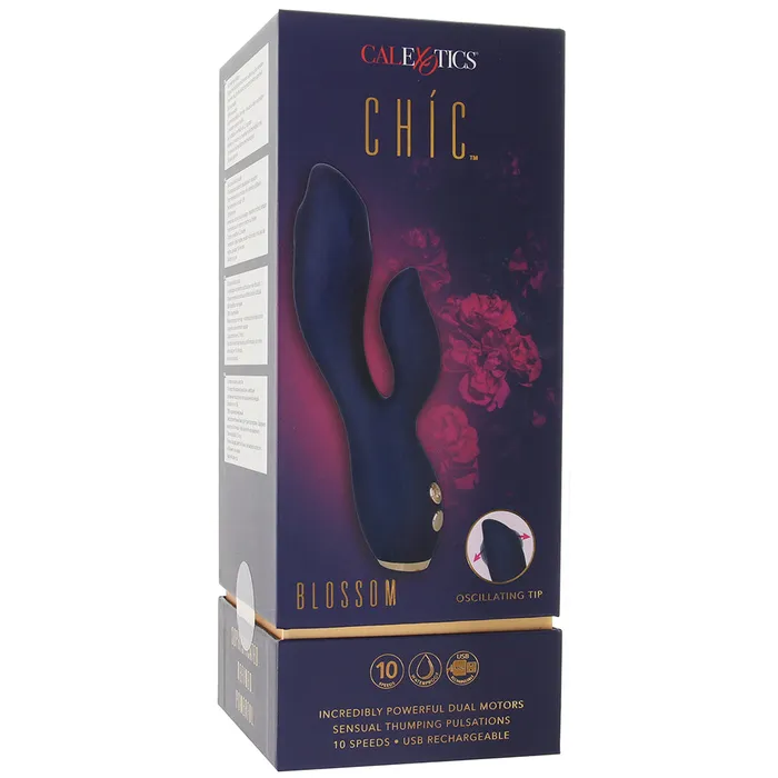 Chc Blossom Rechargeable Rabbit Vibe CalExotics Vibrators Chc Blossom Rechargeable Rabbit Vibe CalExotics Vibrators
