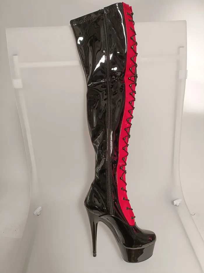 Clearance Red Flash Boot With Ski Hooks Size 6 HonourSkintwocom Male Sex Toys