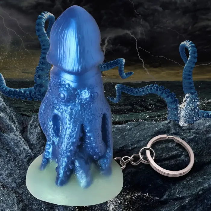 Creature Cocks Dildos Creature Cocks Cocktopus Mini Dildo Key Chain