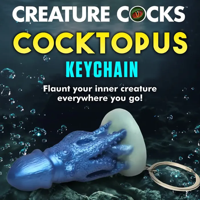 Creature Cocks Dildos Creature Cocks Cocktopus Mini Dildo Key Chain