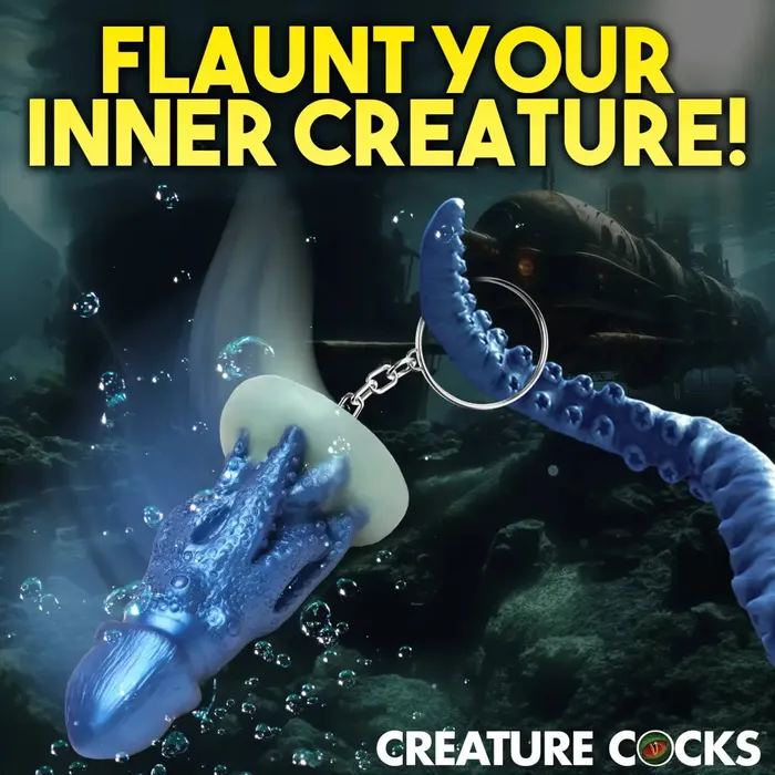 Creature Cocks Dildos Creature Cocks Cocktopus Mini Dildo Key Chain
