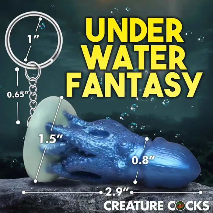 Creature Cocks Dildos Creature Cocks Cocktopus Mini Dildo Key Chain