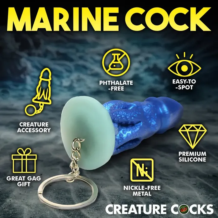 Creature Cocks Dildos Creature Cocks Cocktopus Mini Dildo Key Chain
