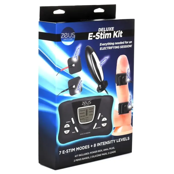 Deluxe Estim Kit Zeus Electrosex Vibrators