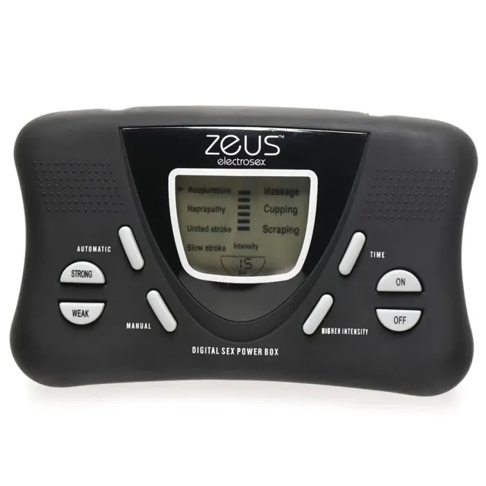 Deluxe Estim Kit Zeus Electrosex Vibrators