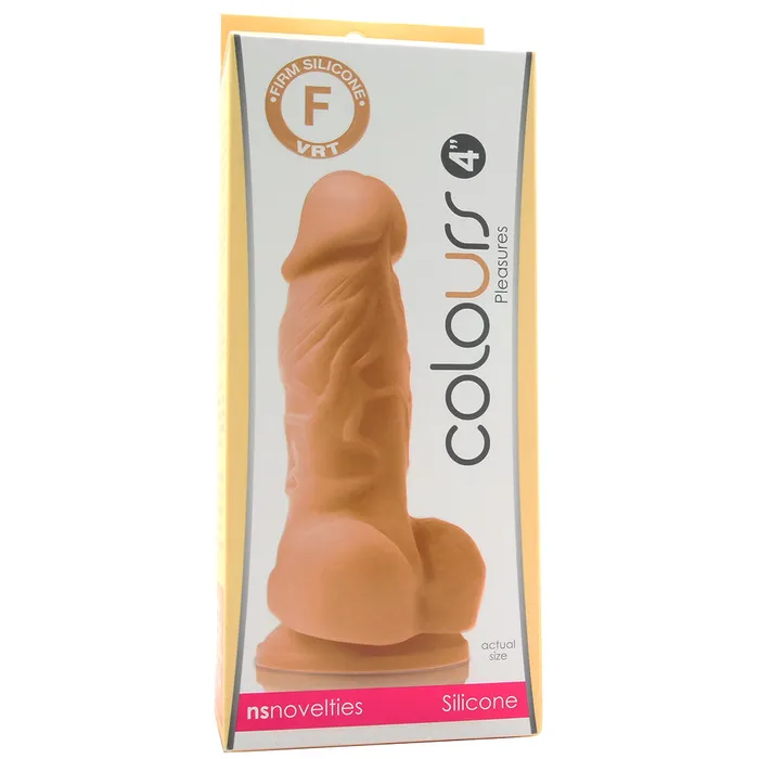 Dildos ns novelties Colours Pleasures 4 Silicone Dildo in Cream Dildos ns novelties Colours Pleasures 4 Silicone Dildo in Cream