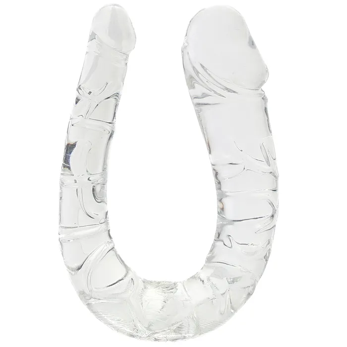 Dildos Pipedream King Cock 175 Inch Double Trouble Dildo in Clear