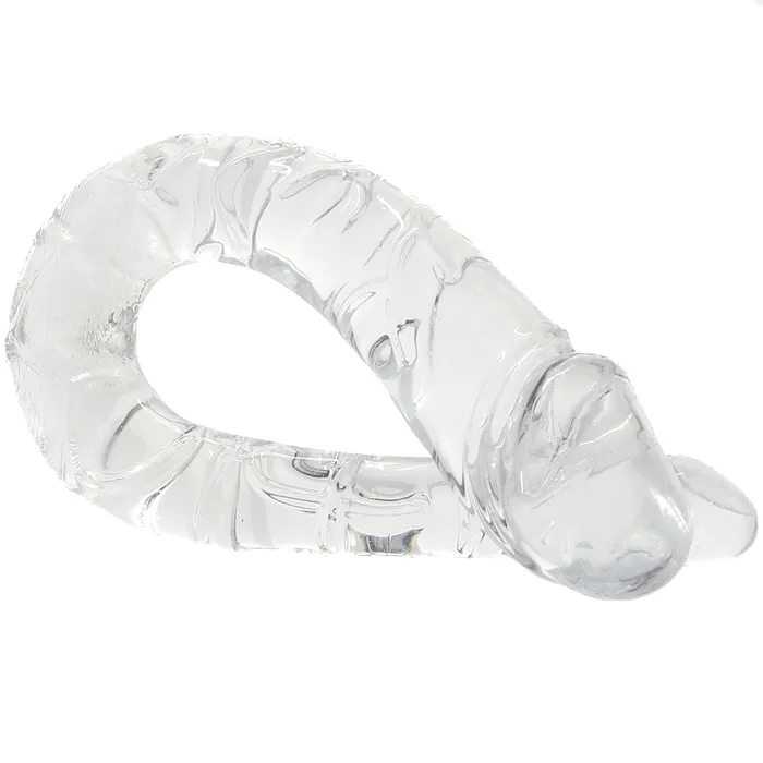 Dildos Pipedream King Cock 175 Inch Double Trouble Dildo in Clear