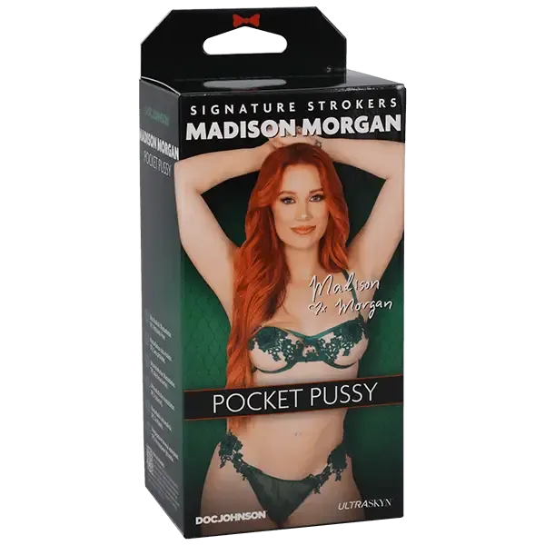 Doc Johnson Male Sex Toys Signature Strokers Madison Morgan ULTRASKYN Pocket Pussy Doc Johnson Male Sex Toys Signature Strokers Madison Morgan ULTRASKYN Pocket Pussy