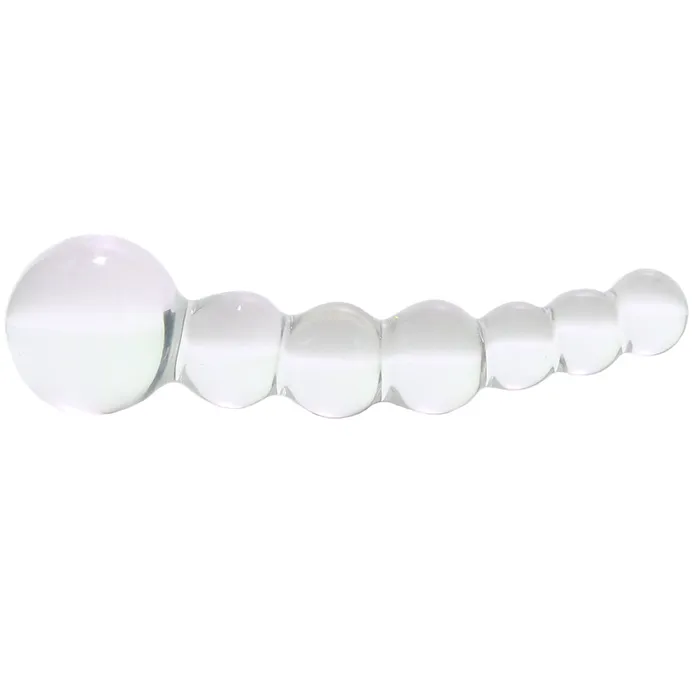 Electric Eel Dildos 5 Inch Curved Glass Beaded Dildo Electric Eel Dildos 5 Inch Curved Glass Beaded Dildo