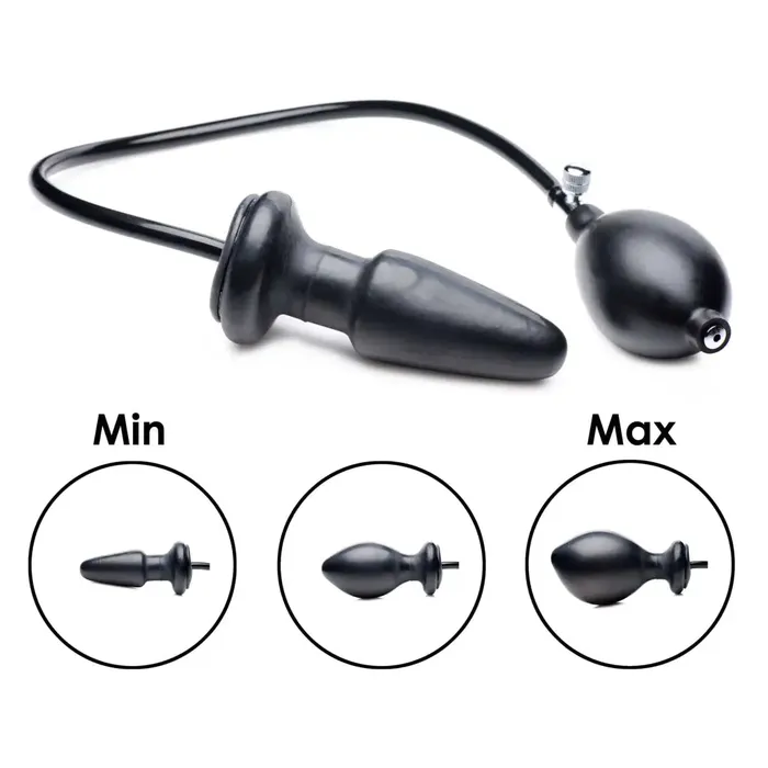 Expand Inflatable Anal Plug Master Series Male Sex Toys