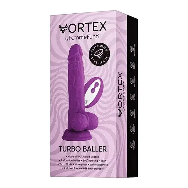 Femme Funn Female Sex Toys Femme Funn Vortex Series 20 WIRELESS TURBO BALLER Vibrator