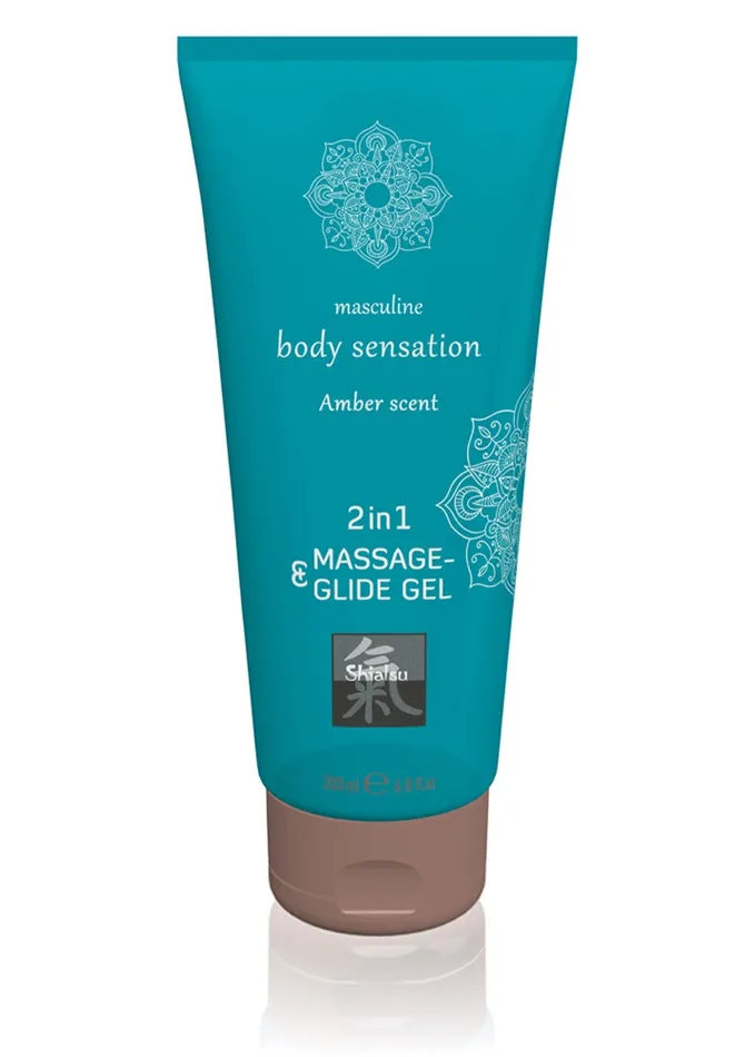 HonourSkintwocom Enhancers 2in1 Massage Glide Gel Amber 200ml