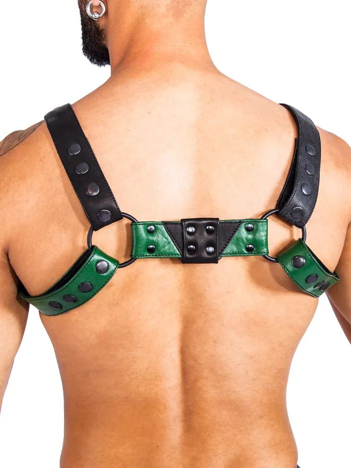 HonourSkintwocom Mens Underwear Bulldog Bondage Harness BlackGrey One Size HonourSkintwocom Mens Underwear Bulldog Bondage Harness BlackGrey One Size
