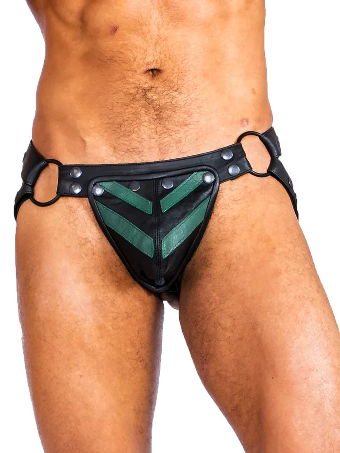 Leather Jockstrap All Black One Size HonourSkintwocom Mens Underwear Leather Jockstrap All Black One Size HonourSkintwocom Mens Underwear
