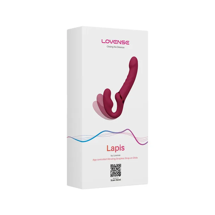 Lovense Female Sex Toys Lovense Lapis Vibrating Strapless StrapOn