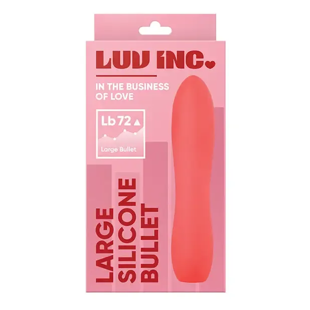 Luv Inc Lb72 Large Silicone Bullet Rechargeable Vibrator Vvole Female Sex Toys Luv Inc Lb72 Large Silicone Bullet Rechargeable Vibrator Vvole Female Sex Toys