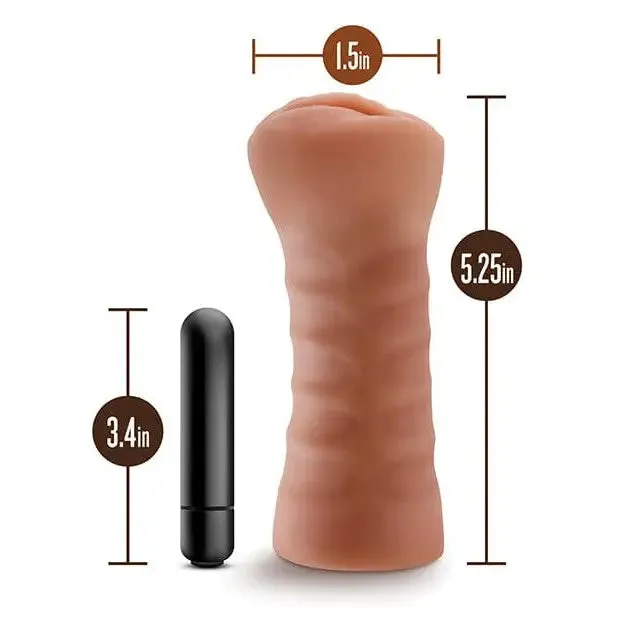 Male Sex Toys Blush M For Men Stroker with Bullet Sofia Blush