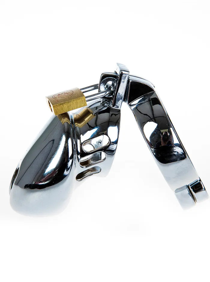 Male Sex Toys Metal Penis Head Chastity Cage HonourSkintwocom