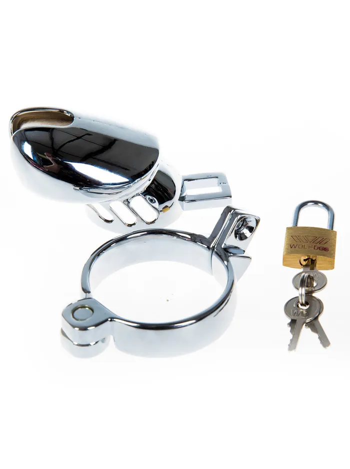 Male Sex Toys Metal Penis Head Chastity Cage HonourSkintwocom