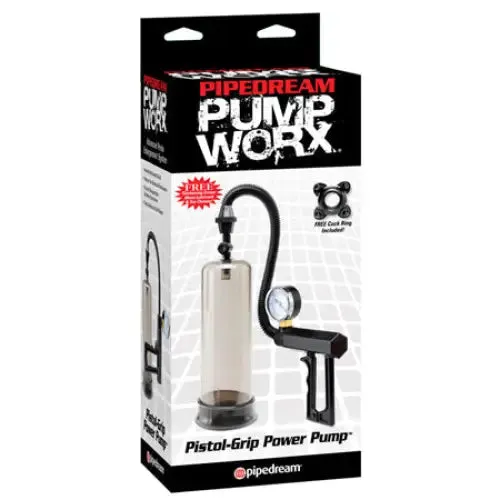 Male Sex Toys Pump Worx Pipedream Pump Worx PistolGrip Power Pump ClearBlack Male Sex Toys Pump Worx Pipedream Pump Worx PistolGrip Power Pump ClearBlack