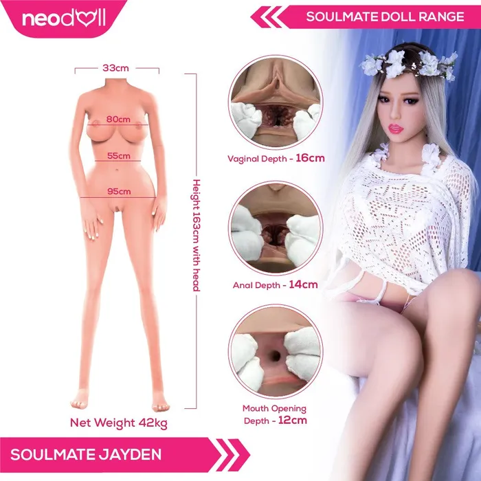Male Sex Toys SoulMate Dolls SoulMate Jayden Realistic Sex Doll 163cm Light Brown Male Sex Toys SoulMate Dolls SoulMate Jayden Realistic Sex Doll 163cm Light Brown