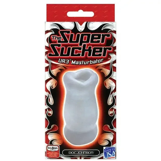 Male Sex Toys Ultraskyn Super Sucker Masturbator Clear Doc Johnson