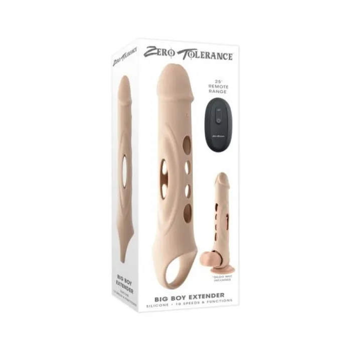 Male Sex Toys Zero Tolerance Big Boy Extender Rechargeable Extension with Remote Silicone Light Zero Tolerance Male Sex Toys Zero Tolerance Big Boy Extender Rechargeable Extension with Remote Silicone Light Zero Tolerance