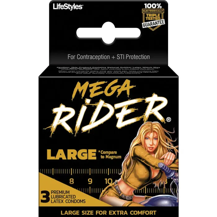 Mega Rider 3 Pk Paradise Products Female Sex Toys