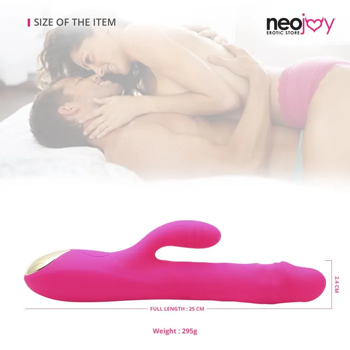 Neojoy Female Sex Toys Neojoy 360 Bunny Rabbit Vibrator Silicone USB Rechargeable