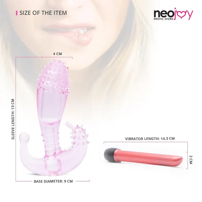 Neojoy Male Sex Toys Neojoy Classic Vibe Sleeve GSpot Prostate Massager Clitoral Stimulation Detachable Vibrator Sleeve Sex Toy