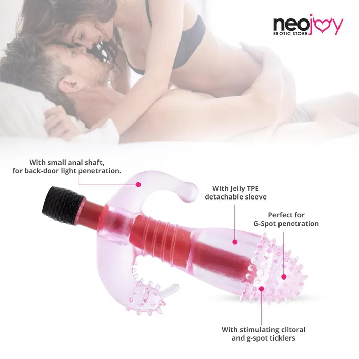 Neojoy Male Sex Toys Neojoy Classic Vibe Sleeve GSpot Prostate Massager Clitoral Stimulation Detachable Vibrator Sleeve Sex Toy