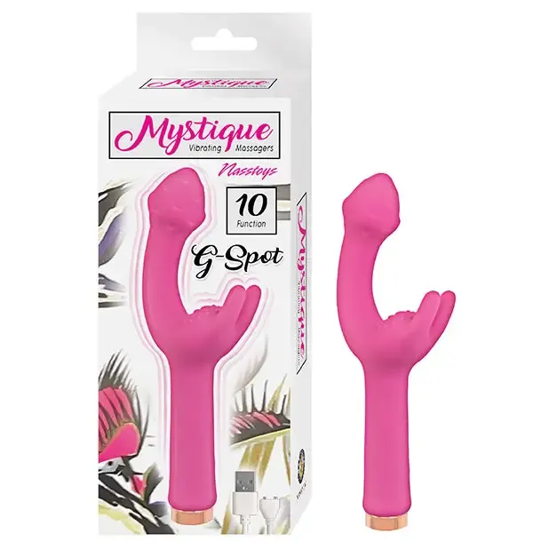 Novelties By Nasswalk Nasstoys Mystique GSpot Rechargeable Silicone Dual Stimulation Vibrator Eggplant Female Sex Toys Novelties By Nasswalk Nasstoys Mystique GSpot Rechargeable Silicone Dual Stimulation Vibrator Eggplant Female Sex Toys