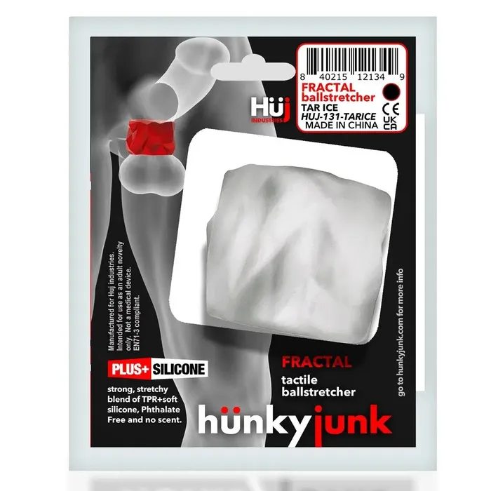 OXBALLS Male Sex Toys Hunkyjunk Fractal Ball Stretcher