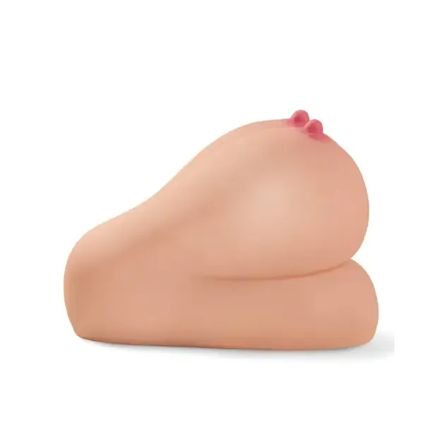 PDX Extreme Male Sex Toys PDX Dirty Talk Interactive Titty FuckHer Rechargeable Vibrating DualEntry Masturbator Beige PDX Extreme Male Sex Toys PDX Dirty Talk Interactive Titty FuckHer Rechargeable Vibrating DualEntry Masturbator Beige
