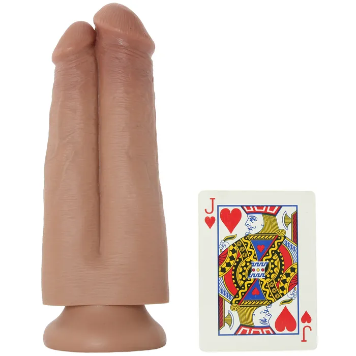 Pipedream Female Sex Toys King Cock Harness with 7 Two Cocks One Hole in Caramel Pipedream Female Sex Toys King Cock Harness with 7 Two Cocks One Hole in Caramel