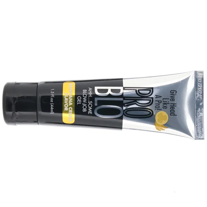 Pro Blo Flavored Oral Gel in Banana Cream Little Genie Enhancers Pro Blo Flavored Oral Gel in Banana Cream Little Genie Enhancers