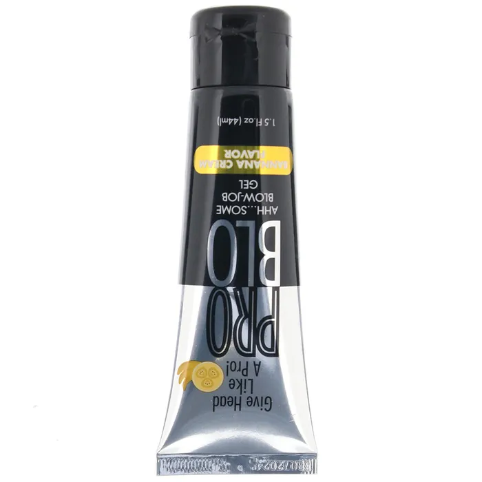 Pro Blo Flavored Oral Gel in Banana Cream Little Genie Enhancers Pro Blo Flavored Oral Gel in Banana Cream Little Genie Enhancers