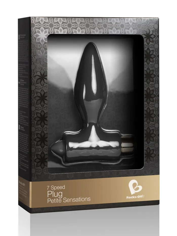 Rocks Off Petite Sensations Black Plug HonourSkintwocom Anal Rocks Off Petite Sensations Black Plug HonourSkintwocom Anal