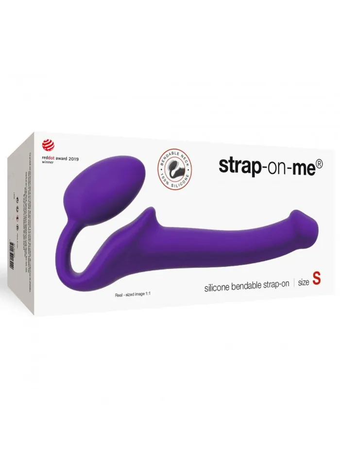 SemiRealistic Bendable StrapOn Small HonourSkintwocom Female Sex Toys