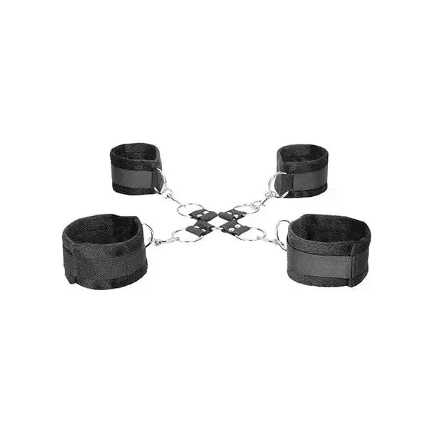 Shots America Anal Shots Ouch Black White Velcro Hogtie Whand Ankle Cuffs Black Shots America Anal Shots Ouch Black White Velcro Hogtie Whand Ankle Cuffs Black